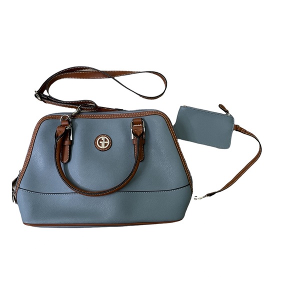 Giani Bernini Saffiano Dome Satchel ❤️HP❤️ - Picture 3 of 11